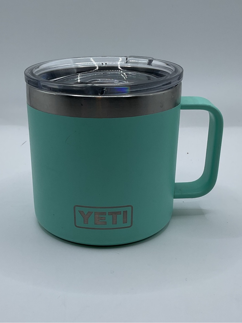 YETI Rambler 14 oz. Coffee Mug Seafoam Green - Picture 2 of 7